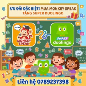 Monkey Speak Khoá học luyện phát âm và giao tiếp tiếng Anh